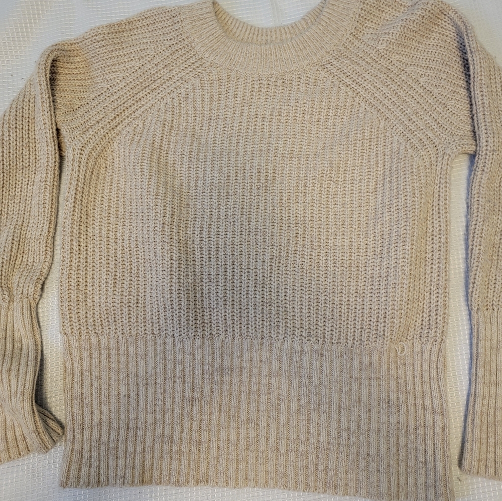 Cream Knitted Sweater